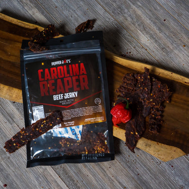 Carolina Reaper Beef and Bacon Jerky Bundle - The Pepper Pantry (Formerly Marie Sharp's)
